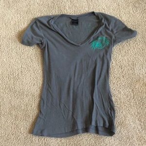 Fox v neck shirt